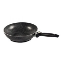 BIALETTI Wok Aluminium Manche Repliable