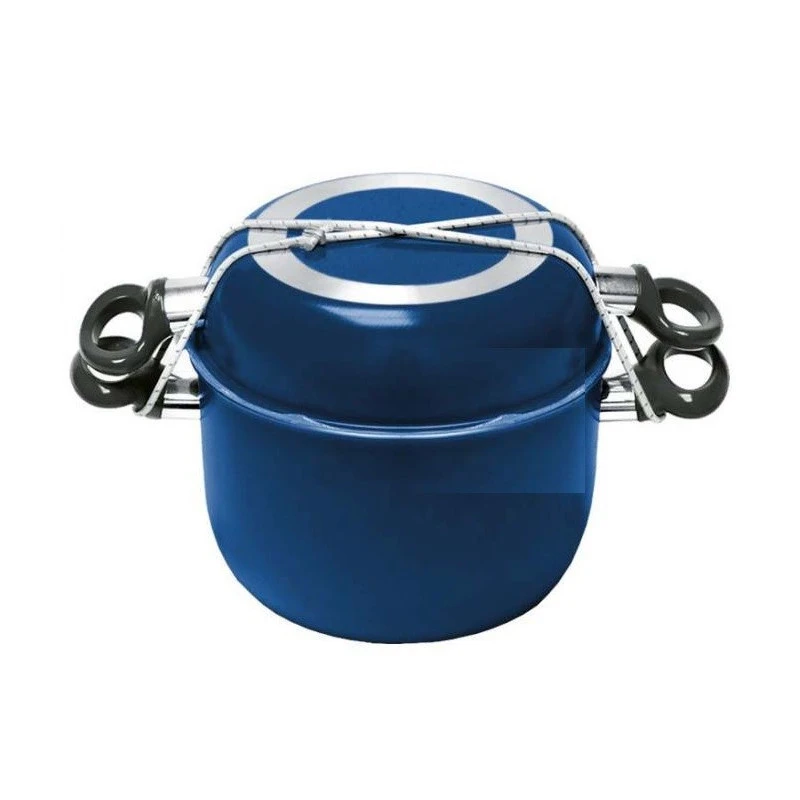 CAMP4 Batterie De Cuisine 9 Pièces Bleue/noire 4 CAMP4 Batterie De Cuisine 9 Pièces Bleue/noire – Image 2