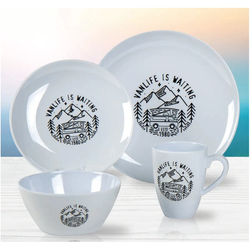 CAMP4 Set Vaisselle 16 Pièces Van Life 3 CAMP4 Set Vaisselle 16 Pièces Van Life