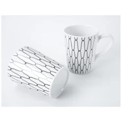 CAMP4 Set Vaisselle Black-White 16 Pièces -Camping Moderne Boutique camp4 set vaisselle black white 16 pieces 4