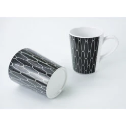 CAMP4 Set Vaisselle Black-White 16 Pièces -Camping Moderne Boutique camp4 set vaisselle black white 16 pieces 5