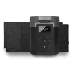 ECOFLOW Delta Max 2016 Wh + Panneaux Solaires 2 X 400 W