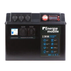 EM Powerbox 3070 Wh -Camping Moderne Boutique energie mobile kit powerbox 3070 wh avec panneau solaire 125w 10