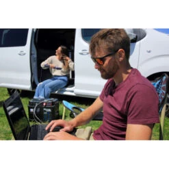 EM Powerbox 3070 Wh -Camping Moderne Boutique energie mobile kit powerbox 3070 wh avec panneau solaire 125w 5
