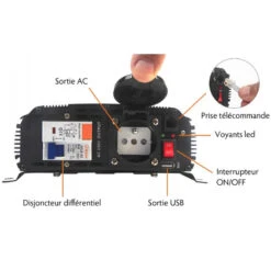 EM Convertisseur PSW-DIF 700 W -Camping Moderne Boutique energie mobile psw dif 350 w 8
