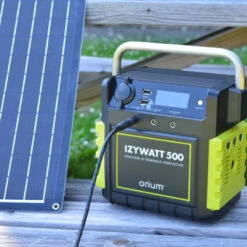 ORIUM IZYWATT 288 + Panneau Solaire 50W -Camping Moderne Boutique orium izywatt 288 panneau solaire 30w 6