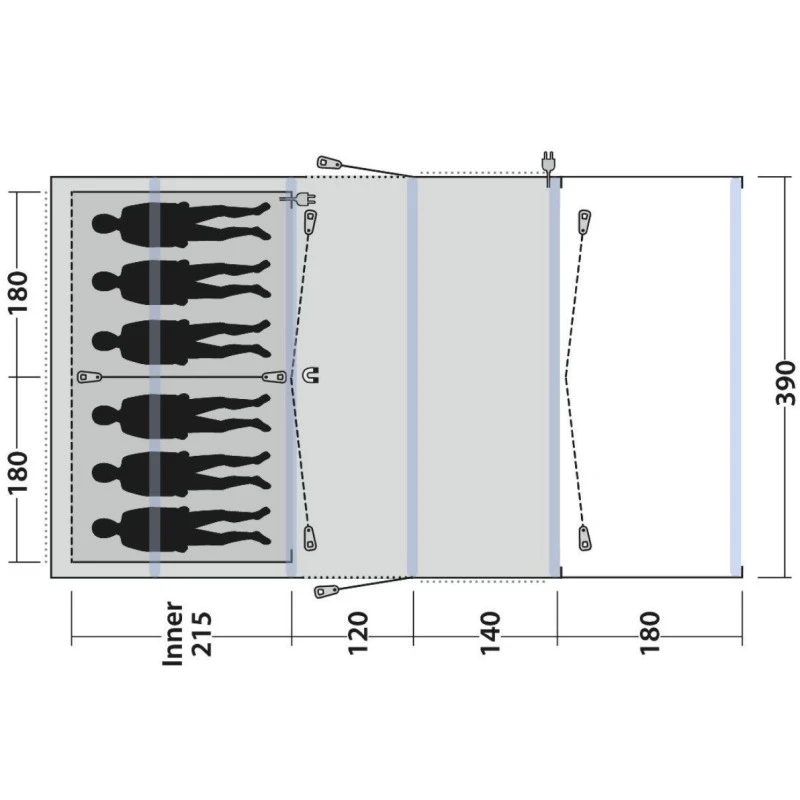 OUTWELL Brichdale 6PA 5 OUTWELL Brichdale 6PA – Image 3