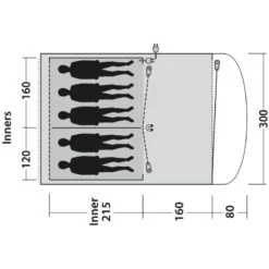 OUTWELL Oakwood 5 -Camping Moderne Boutique outwell oakwood 5 2