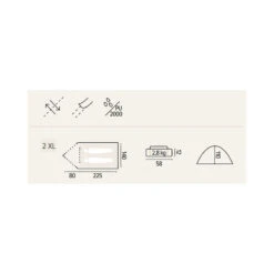 Camping Moderne Boutique -Camping Moderne Boutique trigano mexico 2 xl 1