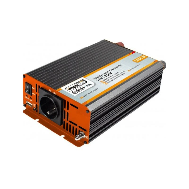 VECHLINE Convertisseur 12/230V | 1000W Quasi Sinus 3 VECHLINE Convertisseur 12/230V | 1000W Quasi Sinus